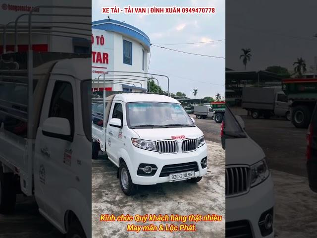 BÀN GIAO XE SRM T30 - Tải trọng 990 Kg #xetai #Taivan #SRM #T30 #K9 #X30 #868 #Hongsonstar