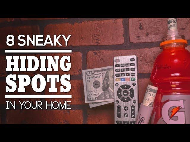 8 Sneaky Hiding Spots In Your Home