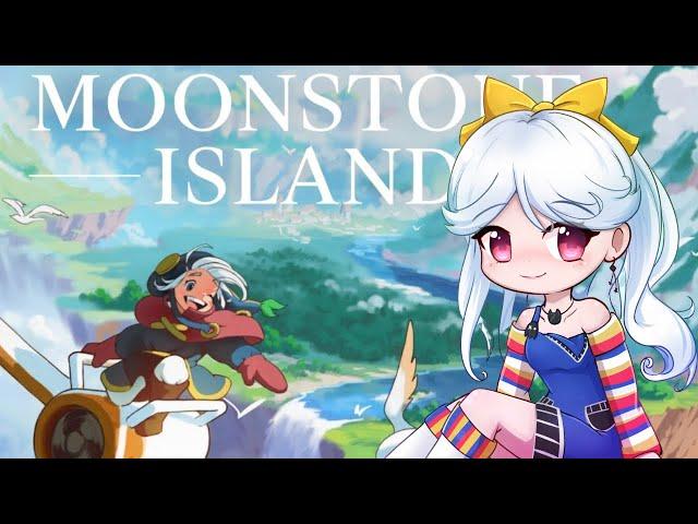  Monster Raising + Farming in Moonstone Island ️ #vtuber