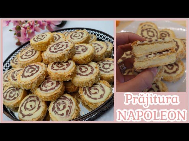 Prăjitura celebră de pe Facebook | Napoleon | Raluca Gheorghe