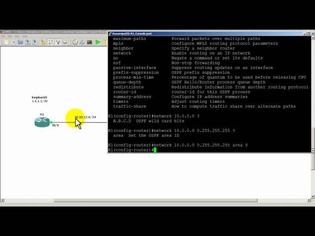 RouterGods - Basic OSPF configuration on Cisco routers (new)