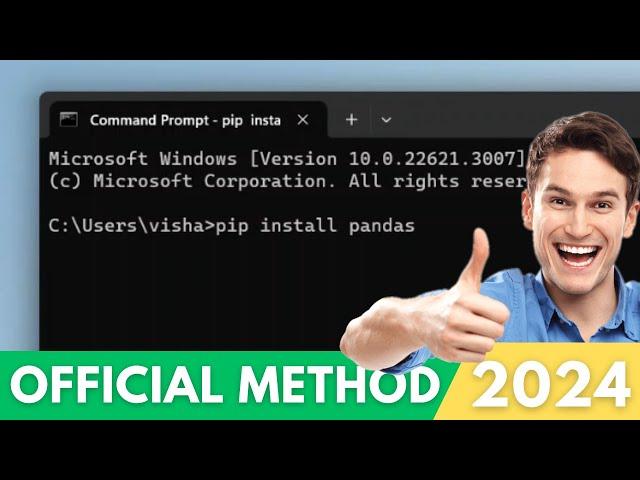 How to Install PIP in Command Prompt (2024) - Beginner Guide