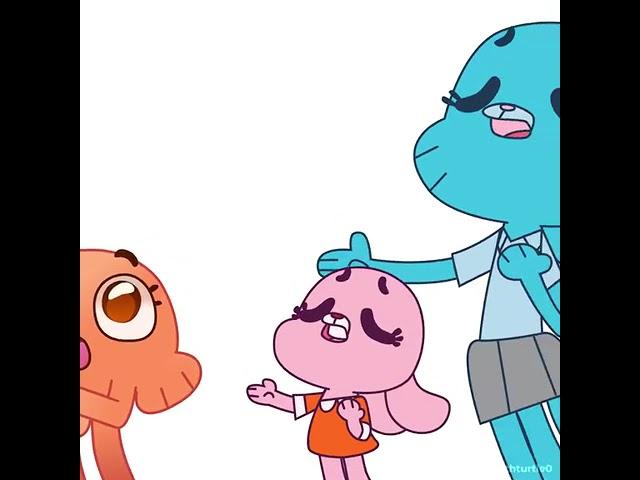 Do you remember the rain? -Gumball and Darwin meme @smoothturtle0