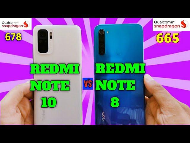 Redmi Note 10 Vs Redmi Note 8 Speed Test & Camera Comparison | Snapdragon 678 vs Snapdragon 665 |