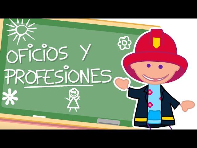 OFICIOS Y PROFESIONES PARA NIÑOS ¡Aprende mientras juegas con 6 ejemplos divertidos! ISA TE EXPLICA