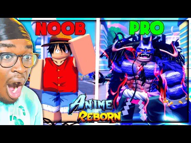 Going from Noob To Pro In Anime Reborn