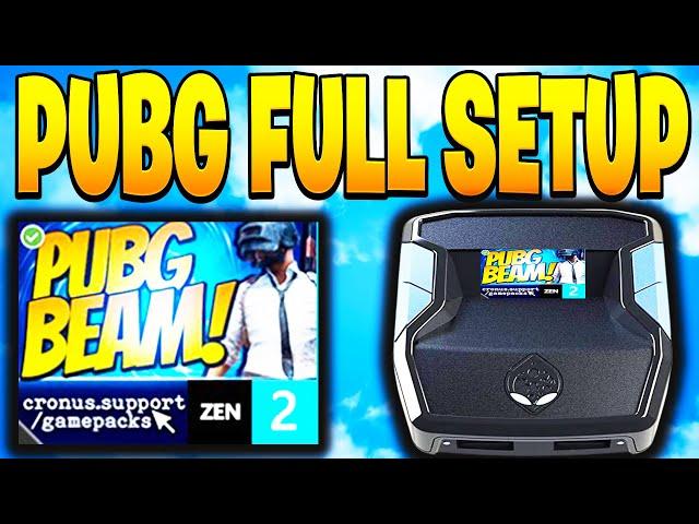 CRONUS ZEN PUBG FULL Gamepack Setup guide for NO Recoil + Aim Assist ++ Movement Mods