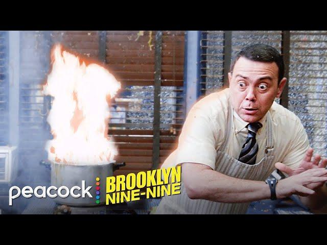 The 99 destroying the precinct for 15 minutes straight | Brooklyn Nine-Nine