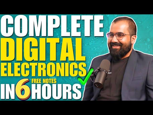 Complete DE Digital Electronics In One Shot (6 Hours) | In Hindi