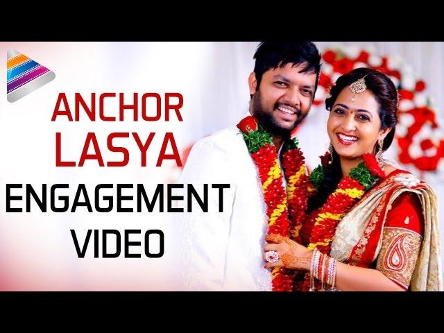 Anchor Lasya Engagement Video | Manjunath | Anchor Lasya | Celebrities Engagement Videos