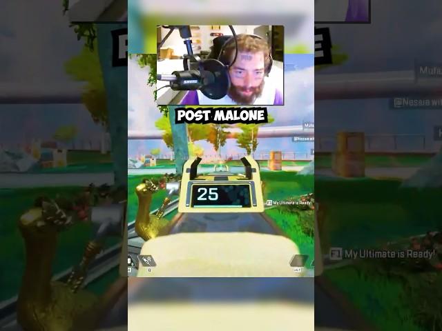 Post Malone Playing Apex Legends “3 Strikes” LTM