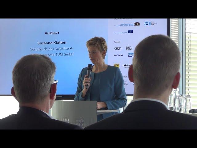 Susanne Klatten Vorsitzende des Aufsichtsrats der UnternehmerTUM GmbH München am 17.01.2021