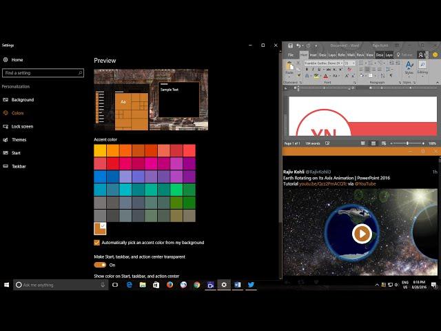 How To Enable Dark Theme in Windows 10 Tutorial