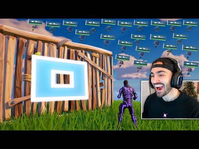 I Got 100 Players to Use 'SIMPLE EDITS' in OG Fortnite!