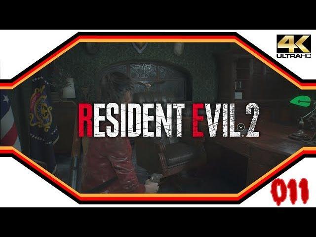 Resident Evil 2  Zum Büro von Chef Irons  Let'sPlay [4k]