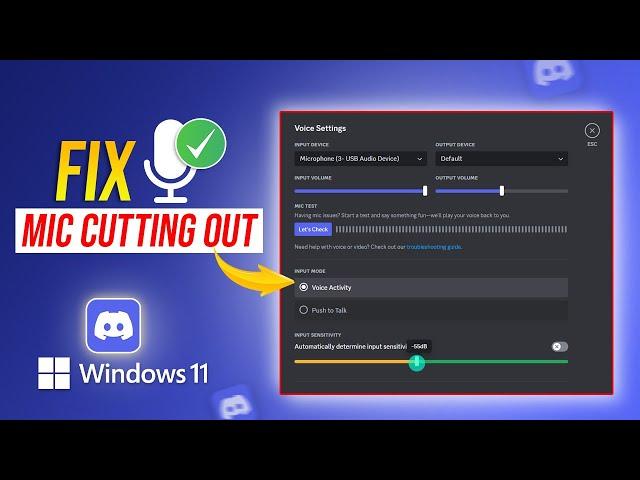 How to Fix Voice Cutting Out on Discord on PC | Discord Mic Keeps Cutting Off