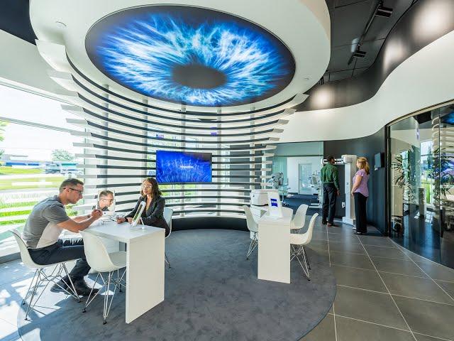 Tour the new ZEISS Vision Care headquarters - Drone Video