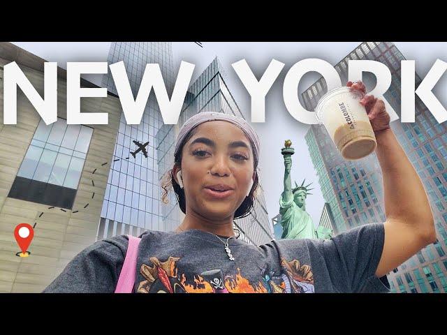 NYC Vlog! First time in NEW YORK | solo trip, exploring attractions, parks, boroughs