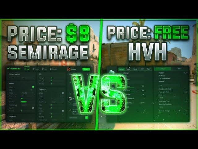 Free HVH Cheat vs Paid Semirage Cheat.. Who Will Win?