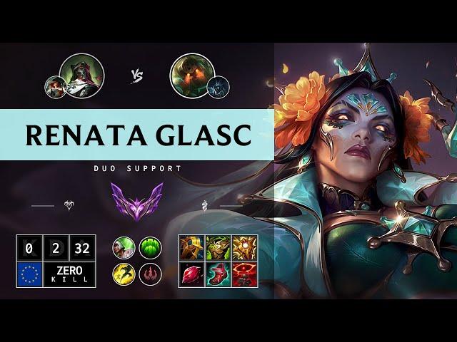 Renata Glasc Support vs Nautilus: Vision Controller - EUW Master Patch 14.15