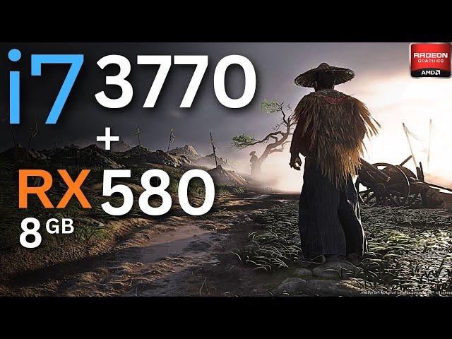 Intel i7 3770 + RX 580 8Gb | Tested in Games (2024) | 1080p