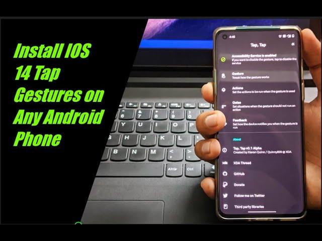 How to Install IOS14 Tap Gestures on Any Android Phone