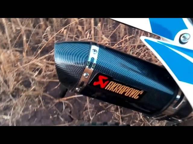 KAYO BASIC YX125 KRZ прямоток Akrapovic (реплика)