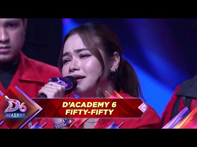 Merdu Banget!! Lady Rara "Larut Tanpa Kepastian" Penuh Emosi  | D'Academy 6 Fifty Fifty