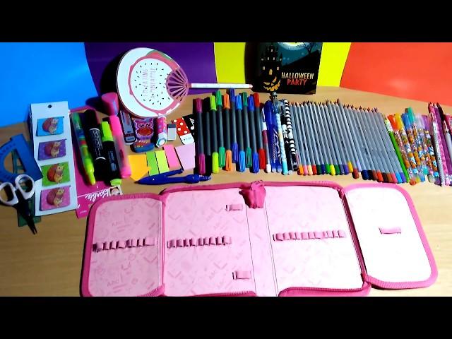 We collect pencil case for school // BACK TO SCHOOL //