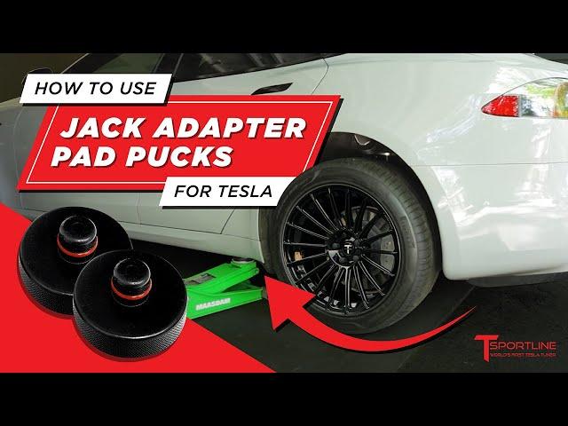 Tesla Jack Pads! DIY How to Use Tesla Lifting Adapter Pucks for Model S 3 X Y Home Tire Install