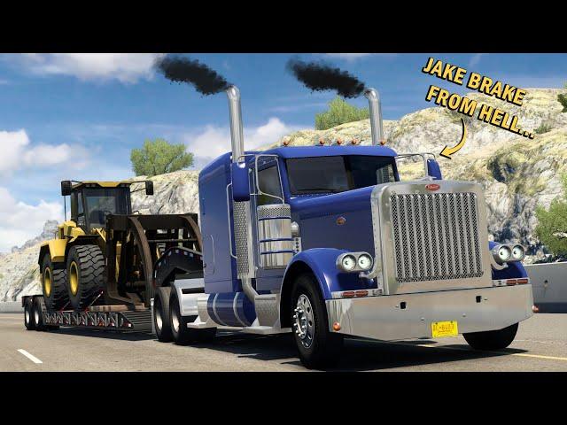 Big Rig Jake Brake Compilation - American Truck Simulator