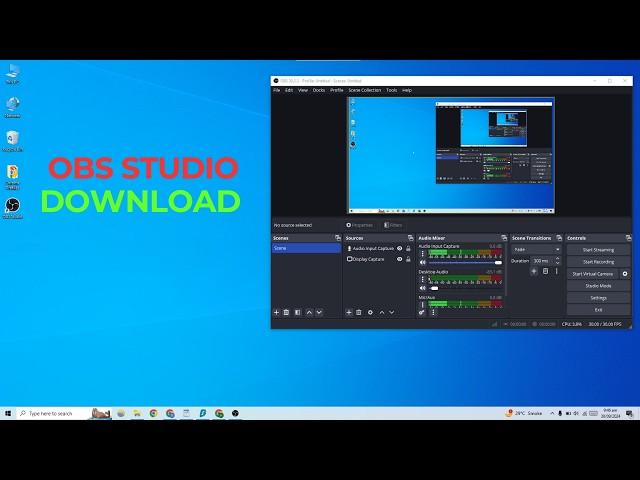 How To Download OBS Studio || How To Download OBS Studio In Laptop/Pc