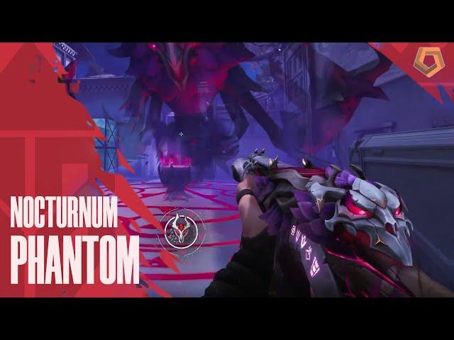 NOCTURNUM PHANTOM SKIN GAMEPLAY - VALORANT NOCTURMUN SKINS