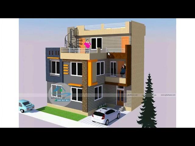 Autocad 3d Building | Autocad 2d to 3d | Autocad Rendering | AutoCad 3d Designing | modern 3d house