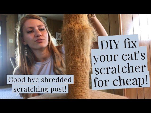 DIY Fix Your Cat’s Scratching Post - KESKINCELL