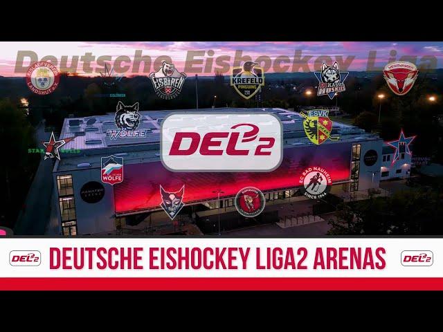 DEL2 Deutsche Eishockey Liga2 Arenas 2024/25