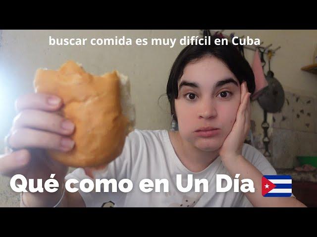 Qué como en un día viviendo en Cuba?. La Dura realidad de la Comida en mi país…