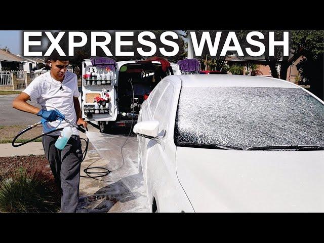 Express Wash on a Camry - Top Class Detail