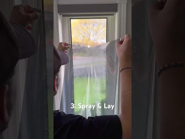 Privacy Window Film (Mirror Tint) Window Tint for your House!  #diy #windows #windowtint #tint