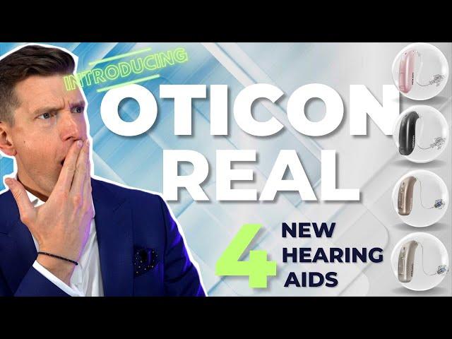 The NEW Oticon Real Hearing Aid 2023. A Little More than the Oticon More...