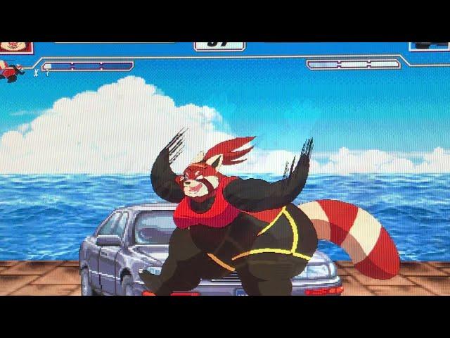 Mugen Akia vs car bonus stage