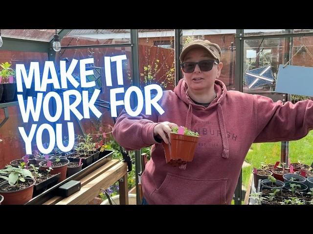 How to MAXIMIZE your SMALL Greenhouse!