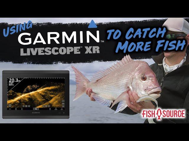 First Look at Using Garmin Live Scope XR LVS62 to Catch More Fish!