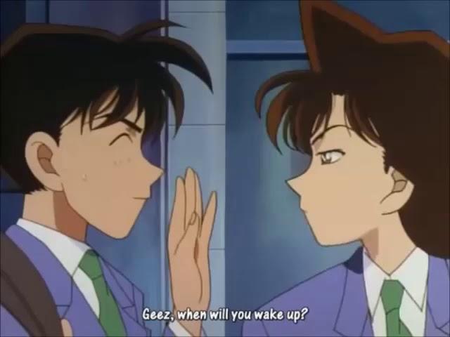 Shinichi called Ran-neechan!