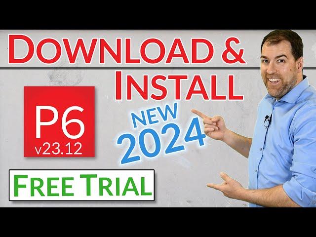 Primavera P6 - How To Download and INSTALL Free Trial [NEW 2024]