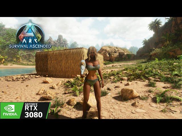 ARK: Survival Ascended (Early Access) | RTX 3080 | 4K 1440p DLSS