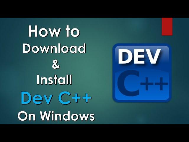 How to download and Install Dev C++ IDE on Windows 10 / 8.1 / 7 In Hindi.