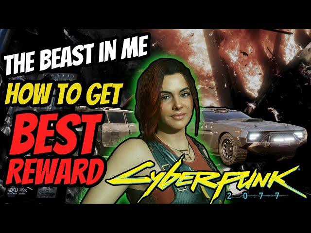 Cyberpunk 2077, BEST REWARD in [The Beast in me] Side Gig