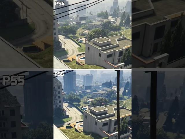 GTA V PS5 VS PS4 GRAPHICS COMPARISON ! Credit - GameFormative