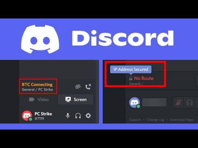 How to Fix Discord RTC Connecting No Route | Discord No Route found